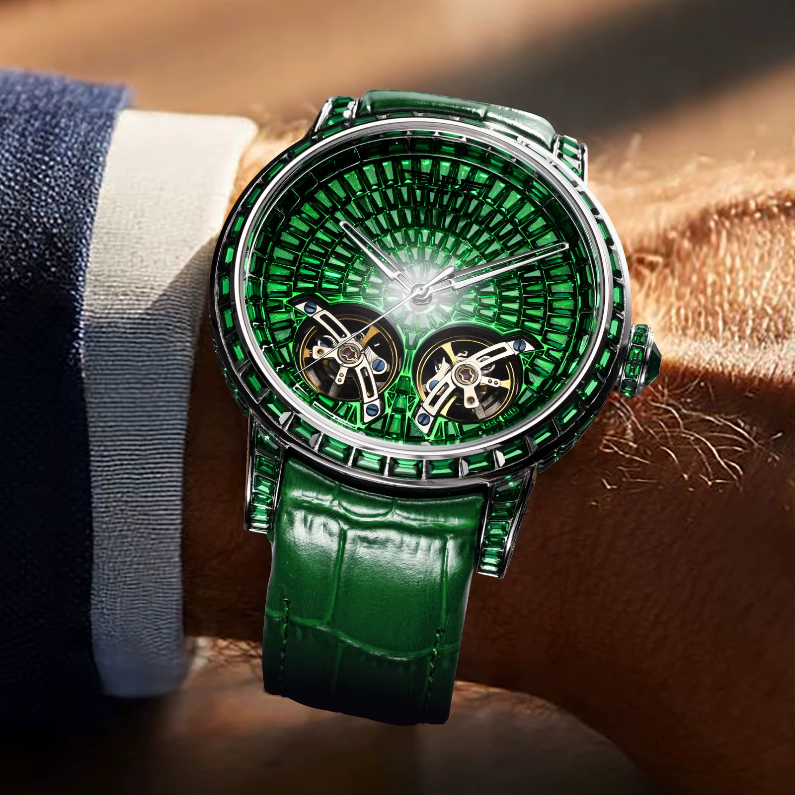 Montre mécanique de luxe pour homme PINDU Design 2026