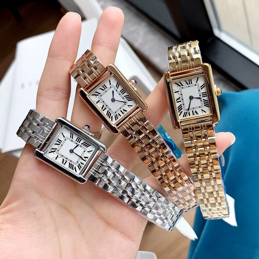 Montre-bracelet de marque tendance 2026 pour femme et fille