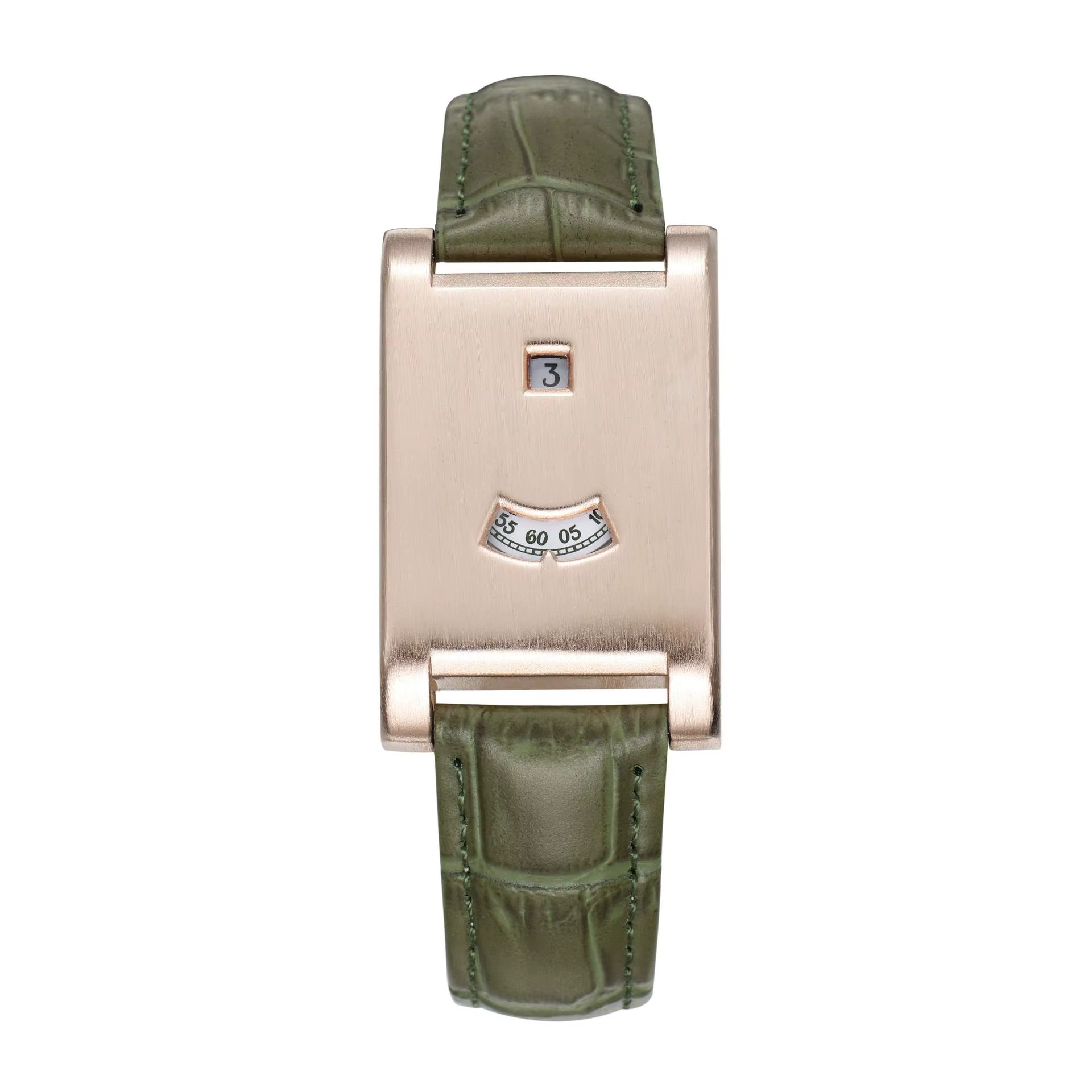 Montre à quartz carrée minimaliste tendance pour femmes