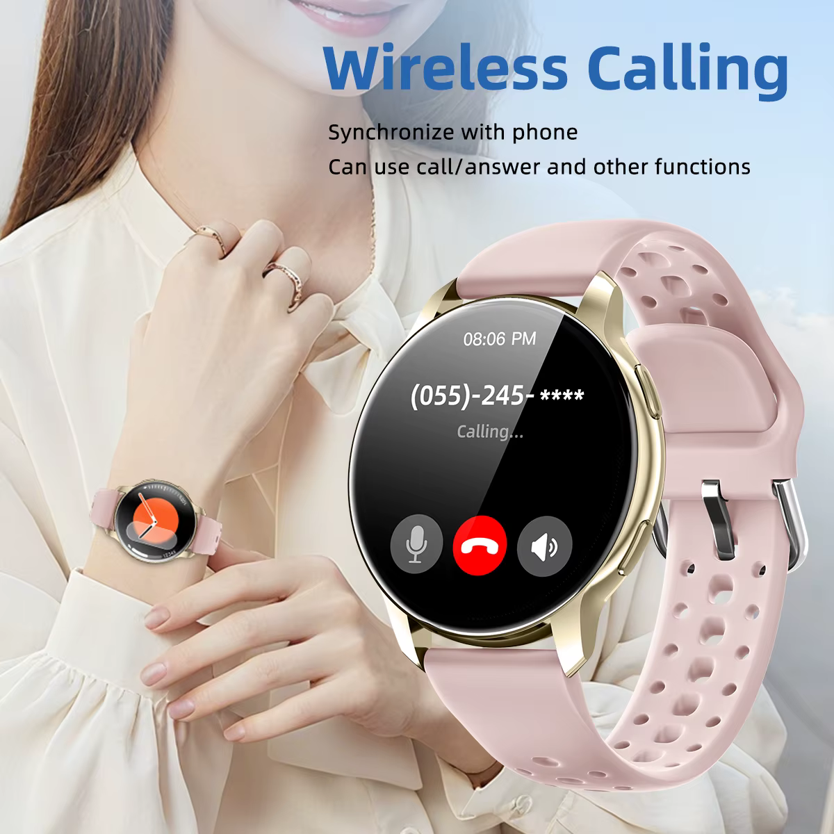 Montre connectée 2026 pour hommes et femmes