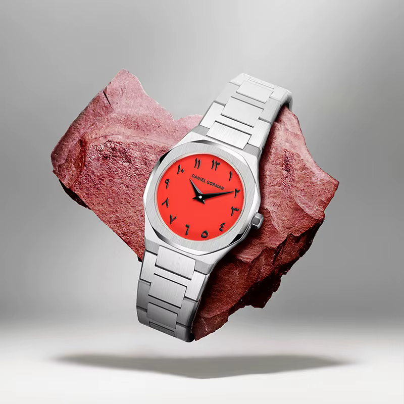 Montre Gorman pour femme avec cadran rouge Dopamine