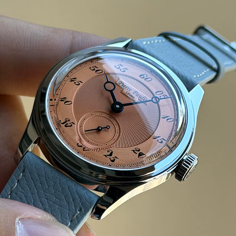 Pierre Paulin-Montre mécanique à remontage manuel pour homme