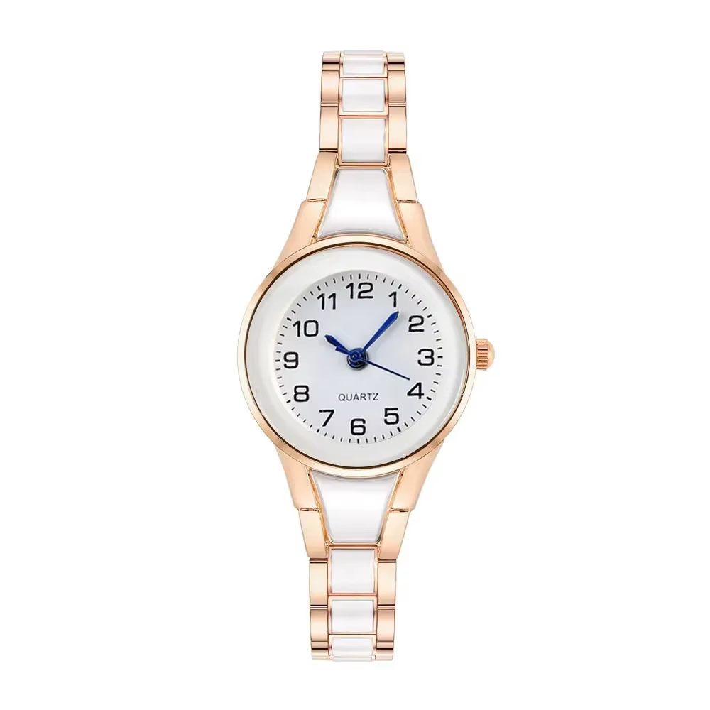 Montre-bracelet numérique en céramique pour femme