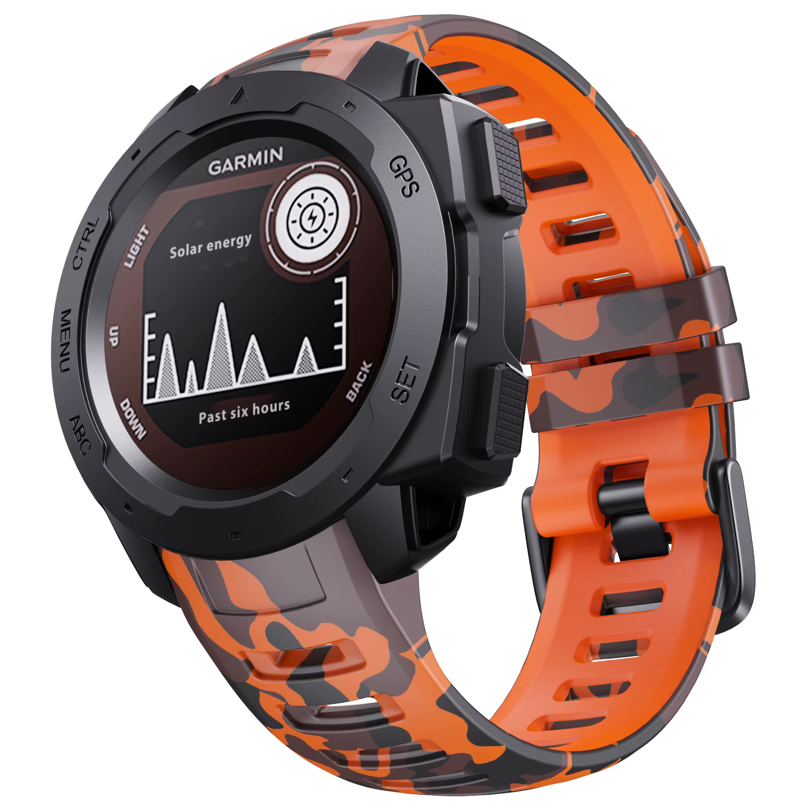 Bracelet de montre en silicone pour Garmin Instinct Series