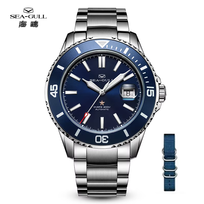 Seaghydrrelogio-Montre mécanique automatique pour homme