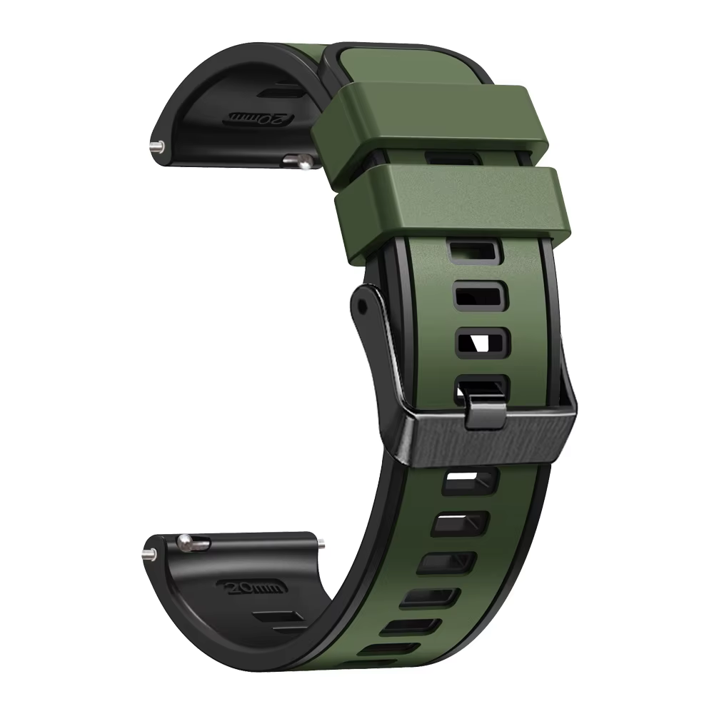 Bracelet de montre en silicone pour homme
