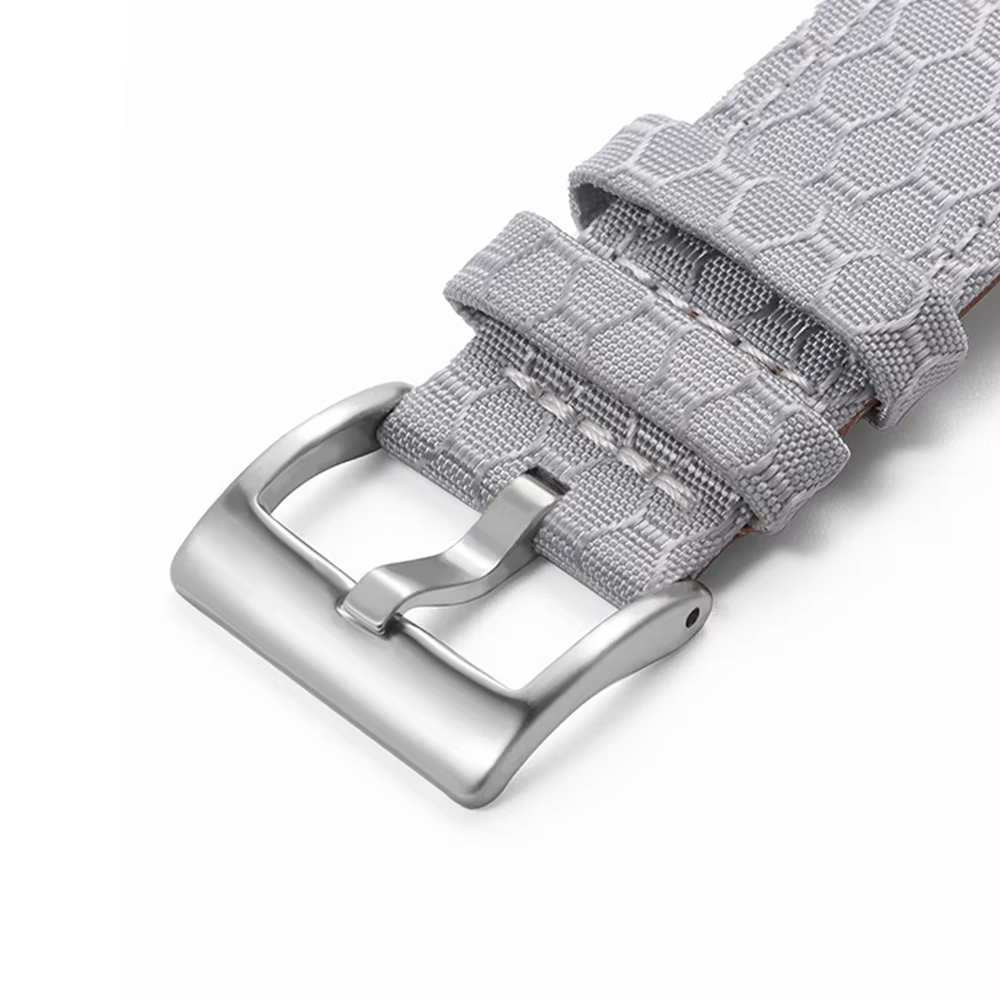 20mm 22mm lisse véritable Nylon tissé toile Bracelet de montre pour Perlon pour Omega