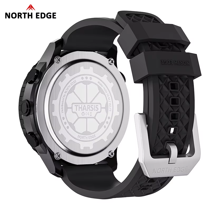 NORTH EDGE 2026 THARSIS Montre pour homme en fibre de carbone