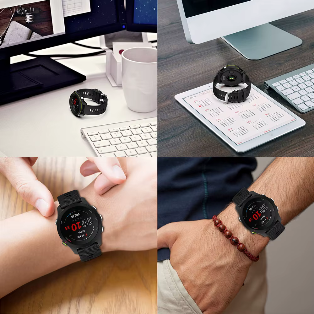 Bande et étui pour montre intelligente Garmin Forerunner 255 265