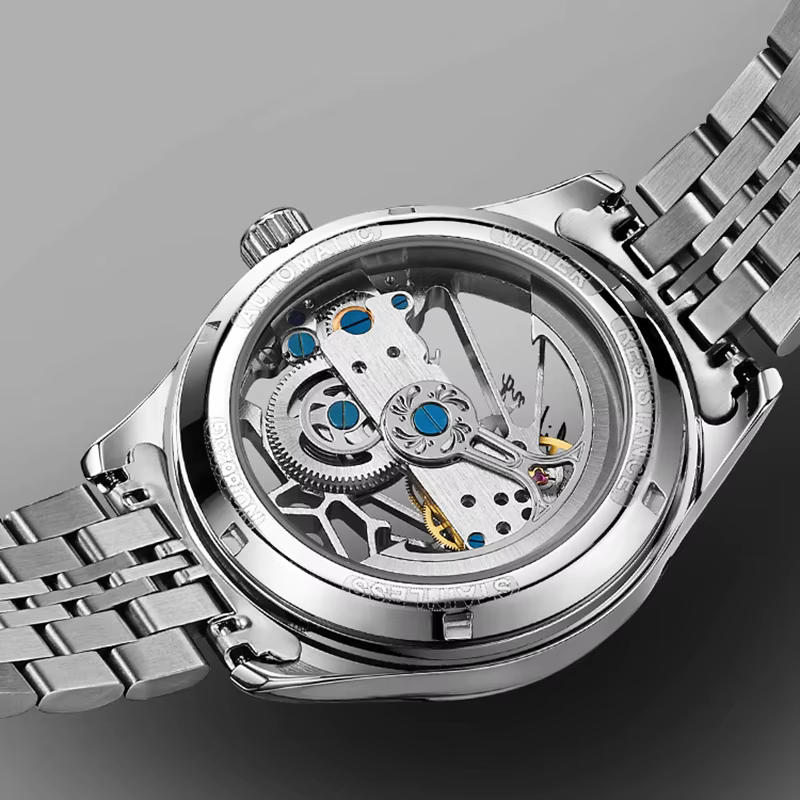 AILANG véritable Tourbillon montres hommes montre mécanique entièrement automatique marques de luxe étanche mode