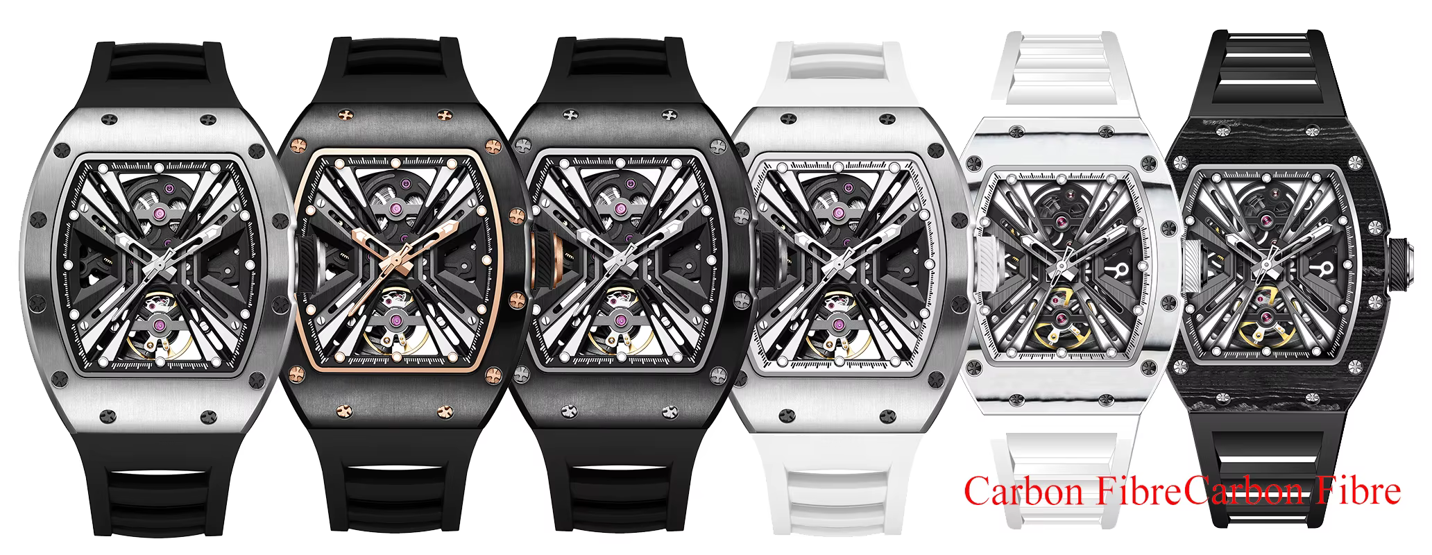 Montre automatique squelette