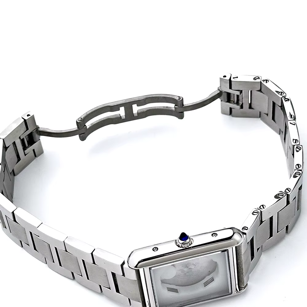 Boîtier de montre 27mm*35mm en acier inoxydable 316L