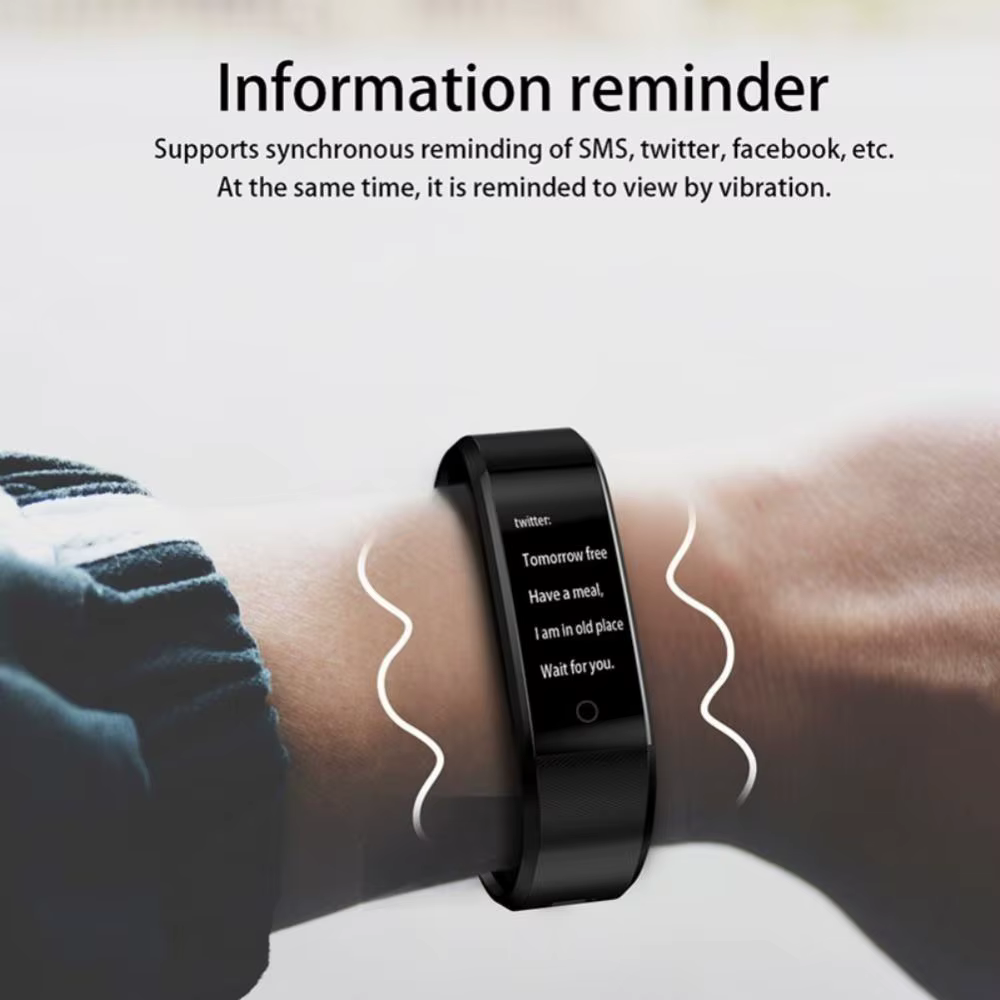 115plus montre intelligente hommes femmes Fitness Tracker Sport