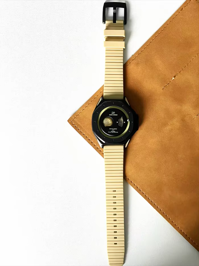DG0132 Nouvelle montre magnétique en laiton et cuivre, design Gorman 2026, cadeau pour les partenaires, un cadeau attentionné, montre orange émouvante