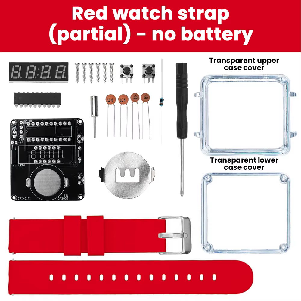 Kit de montre électronique à monter soi-même