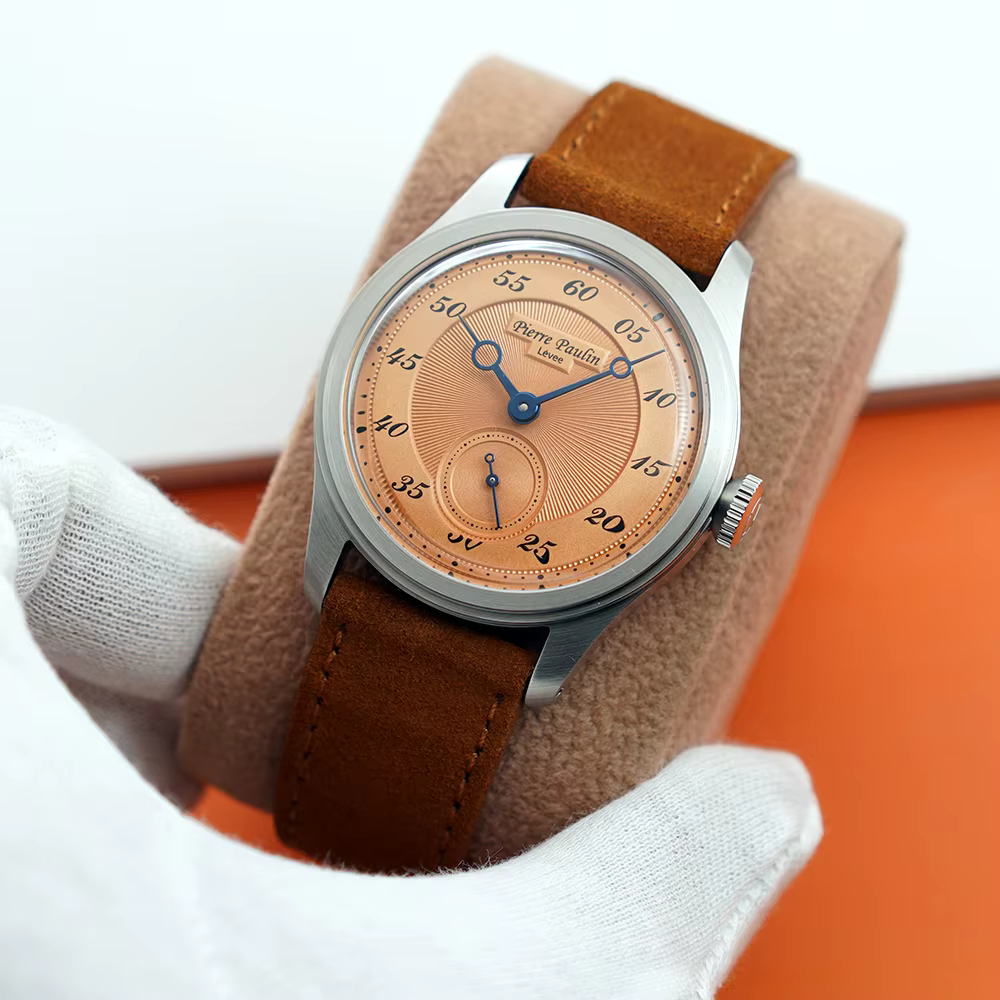 Pierre Paulin-Montre mécanique à remontage manuel pour homme
