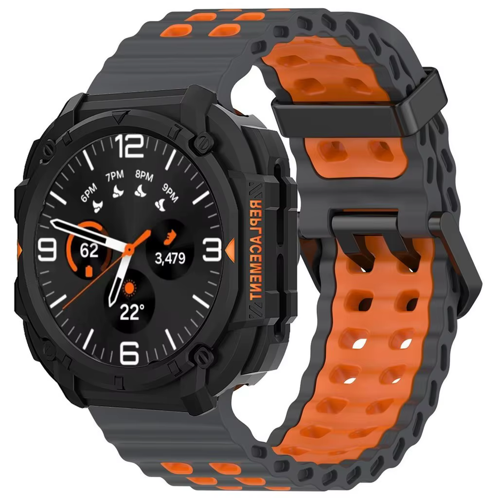 Nouveau boîtier blindé + Bracelet pour Samsung Galaxy Watch Ultra(2025) 47mm Ultra(2024)