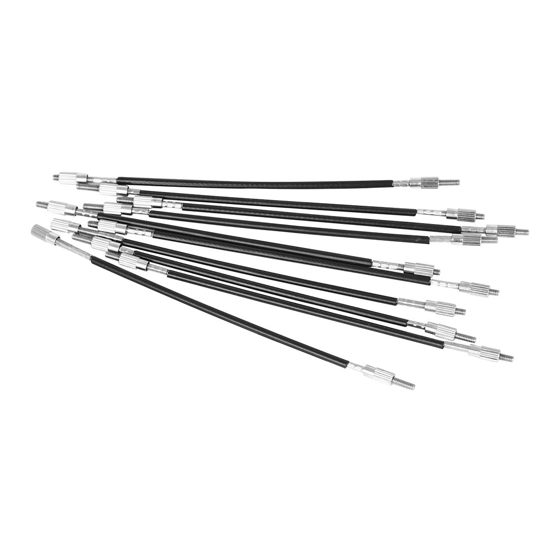 Corde de queue en nylon pour violon et alto, ULd'extrémité pour 4/4, 3/4, 1/2, 1/4, 1/8, accessoire de cordes, 10 pièces/ensemble