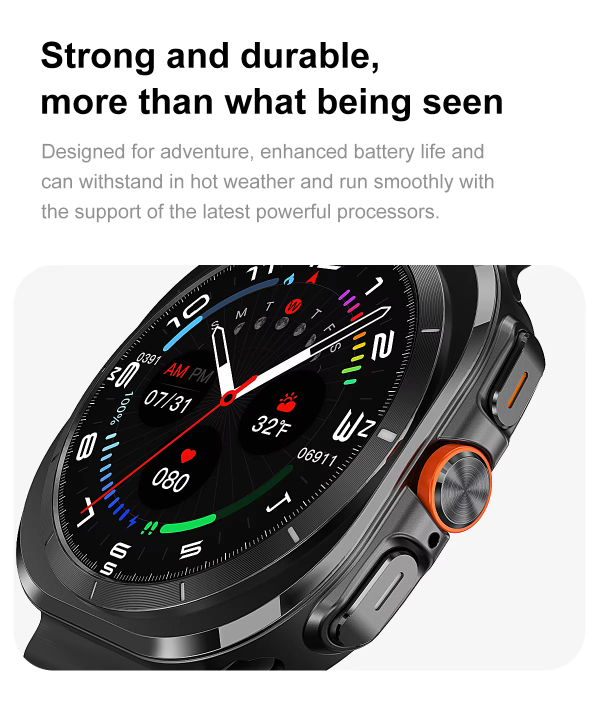 Montre intelligente DT7 ULTRA prenant en charge les appels Bluetooth
