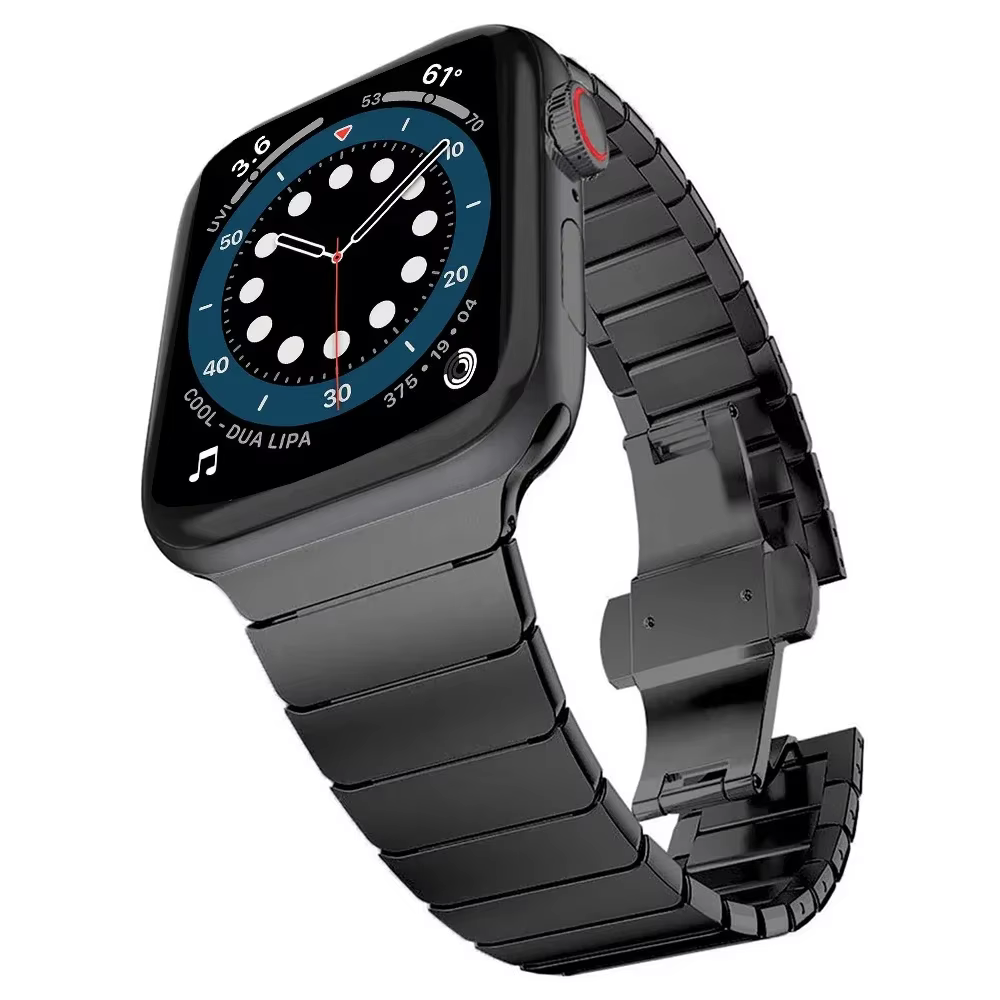 Bracelet à Maillons Métalliques pour Apple Watch