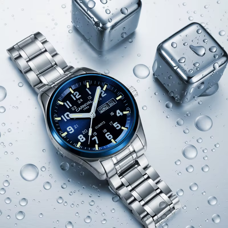 Montre-bracelet de carnaval pour homme