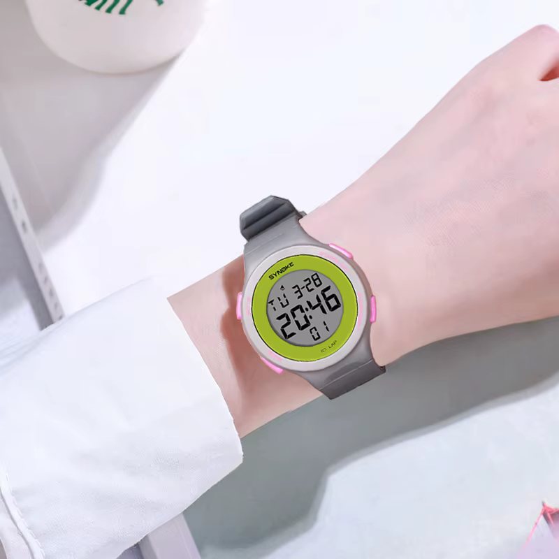 SYNOKE montres pour femmes mince luxe natation étanche montre de Sport numérique pour hommes LED horloge électronique multifonctionnel montre-bracelet de plongée