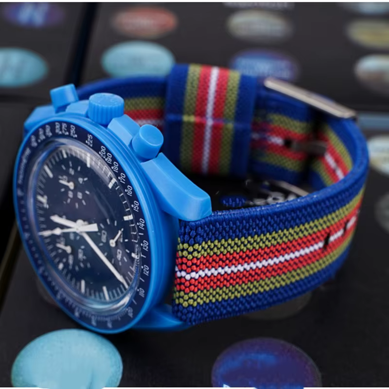 Bracelet de montre en nylon pour hommes et femmes