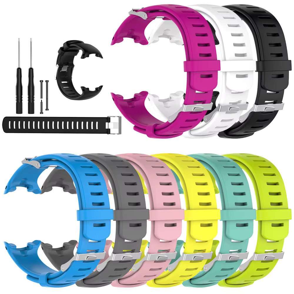 Bracelet de montre en Silicone pour SUUNTO D4 D4i