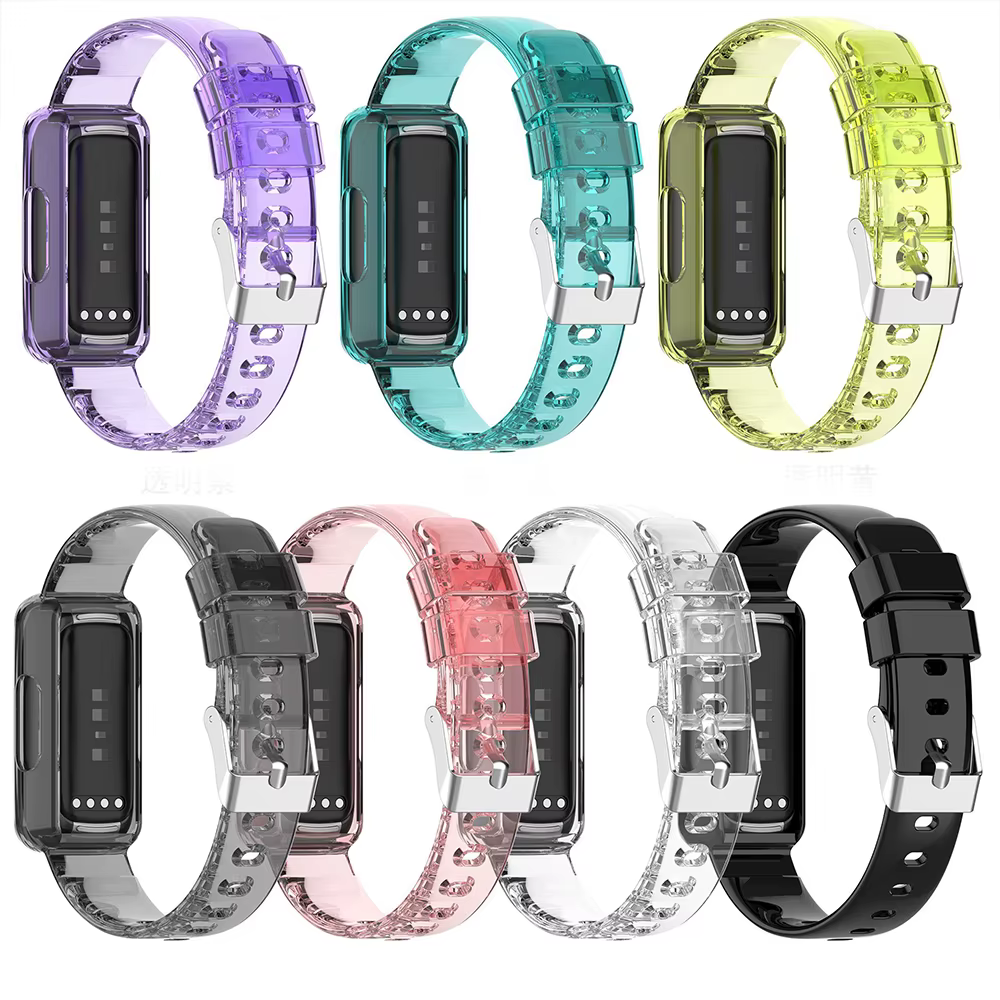 Bracelet de rechange transparent pour Fitbit