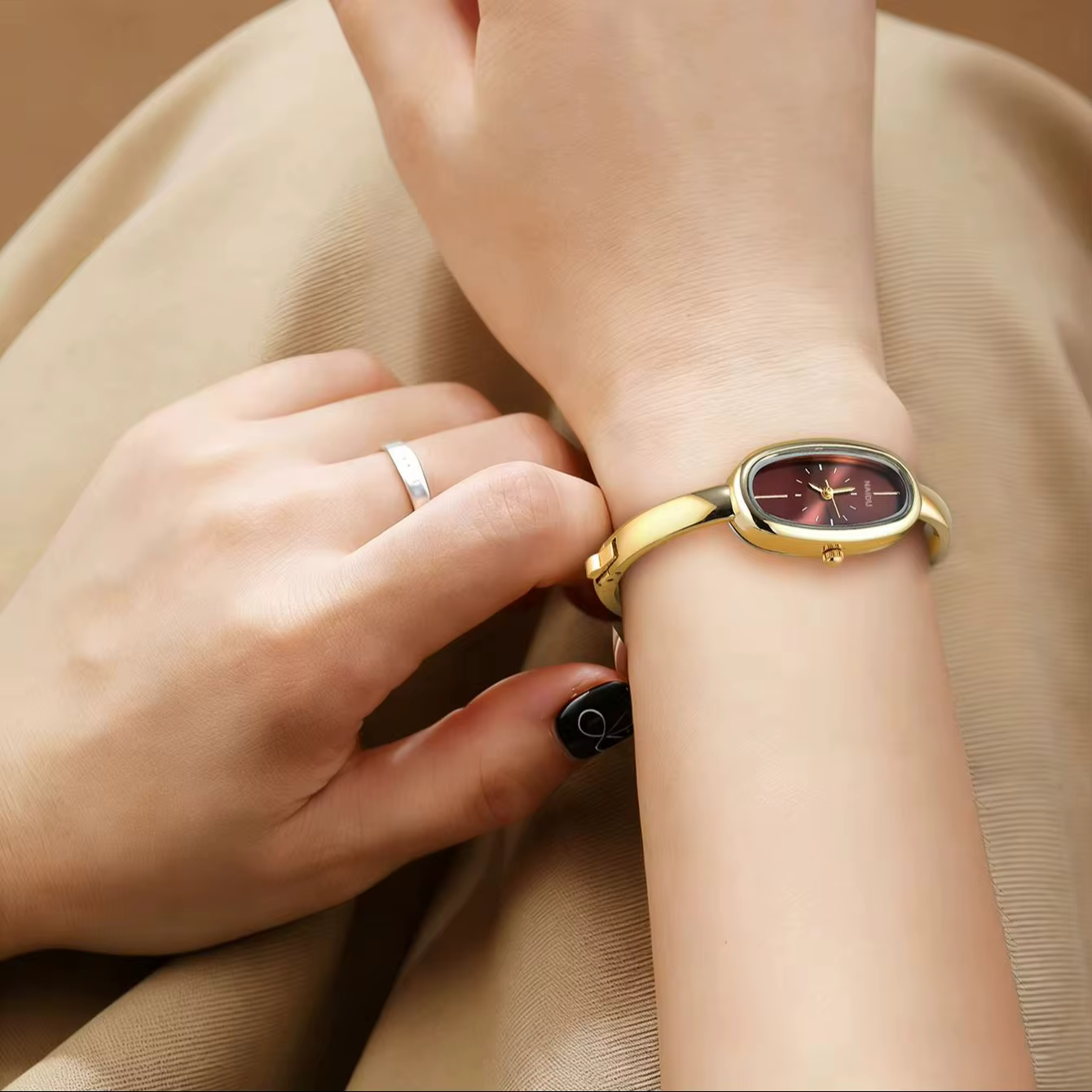Montre à quartz classique pour homme