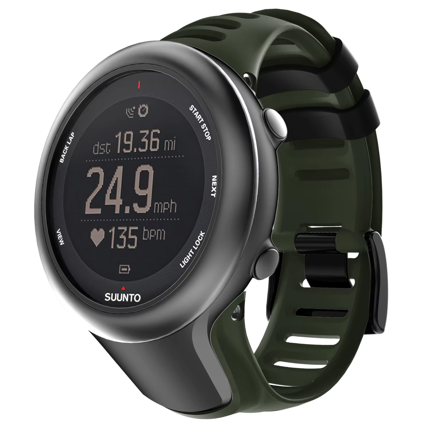 Bracelet en caoutchouc pour SUUNTO Ambit1/2/2S/2R/3P/3S/3R