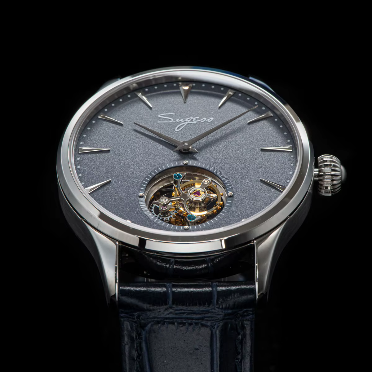 Sugess-Montre Tourbillon Master Tianjin Movement ST8000 pour homme
