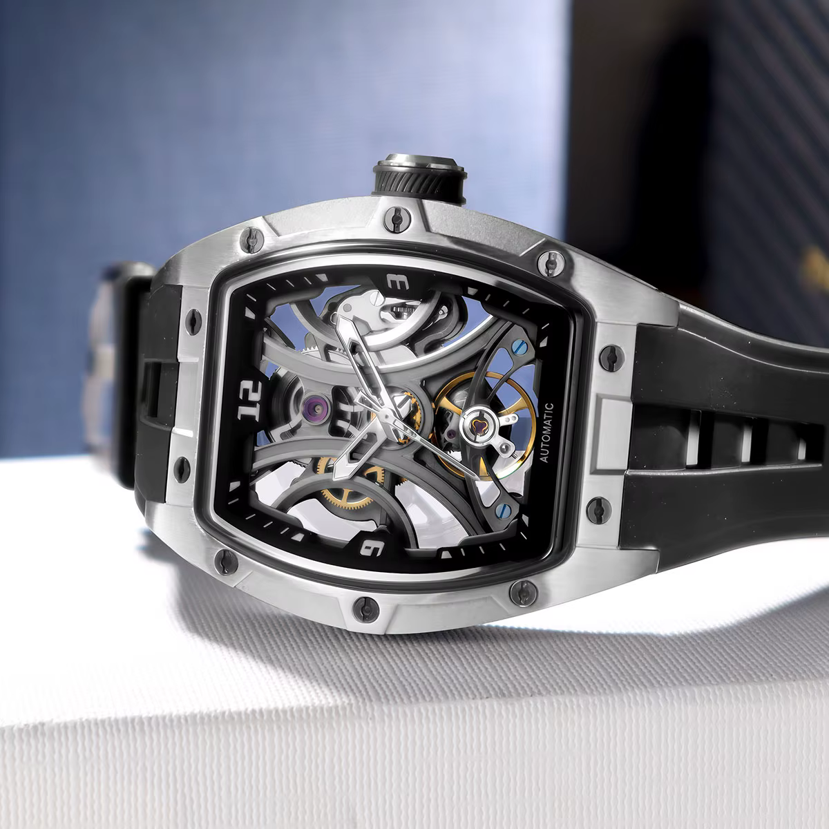 MEGIR – montre mécanique automatique de Style sport pour hommes