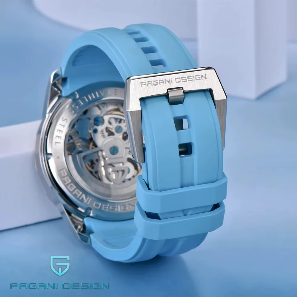 PAGANI DESIGN PD-YS022 montre mécanique pour hommes Tourbillon squelette montre-bracelet