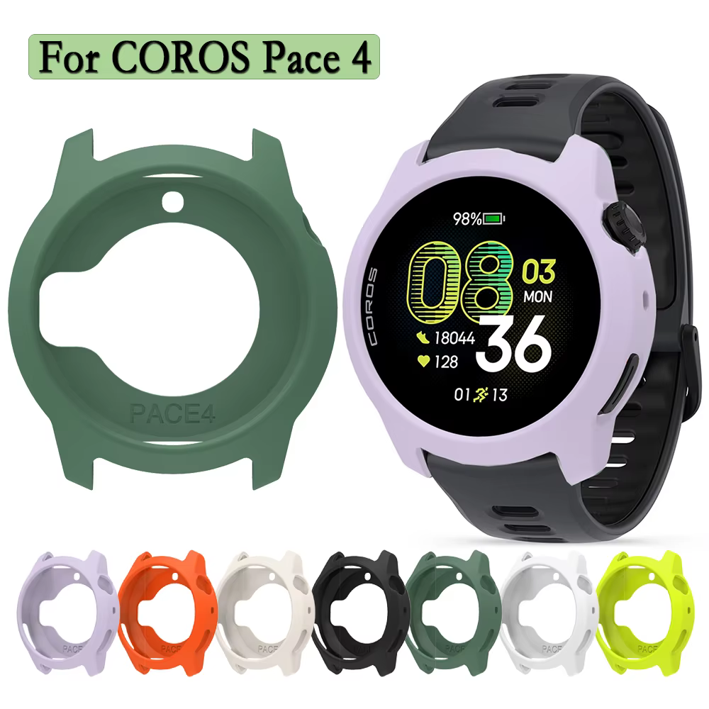 Coque de protection en Silicone souple et flexible pour montre COROS Pace 4