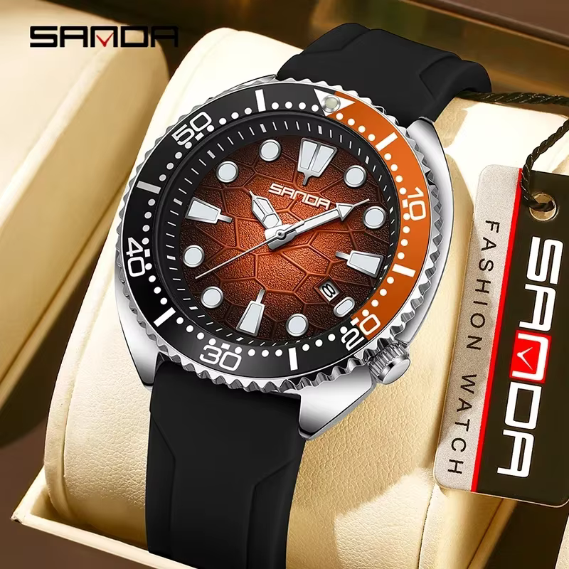 SANDA – montre à Quartz de luxe pour hommes