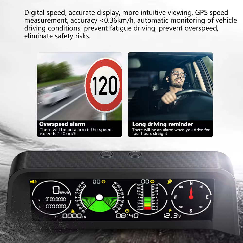X90 GPS Compteur de vitesse intelligent (km/h