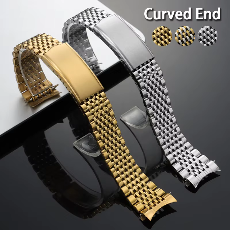 Bracelet de montre Jubilee en acier inoxydable de qualité supérieure