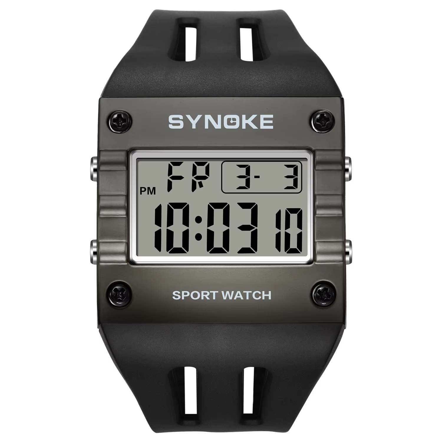 Montre de sport numérique pour homme SYNOKE
