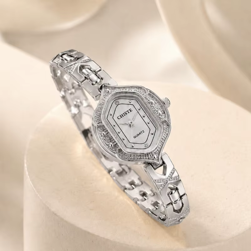 Montres-bracelets à la mode pour femme, marque de luxe, montres analogiques pour femmes, montres-bracelets élégantes haut de gamme, montre à quartz pour femme, cadeau, Reloj Mujer