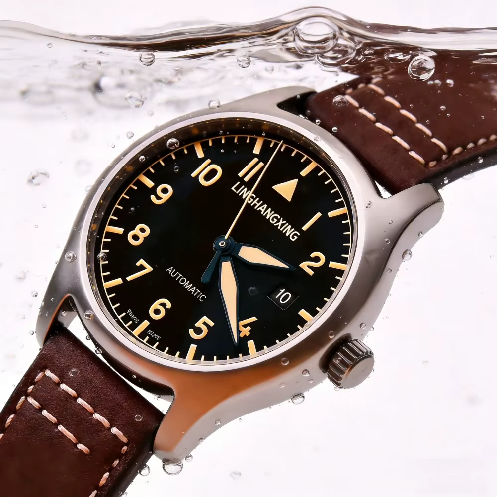 Nouvelle Montre Homme LINGHANGXING 2026 – Mouvement Tendance