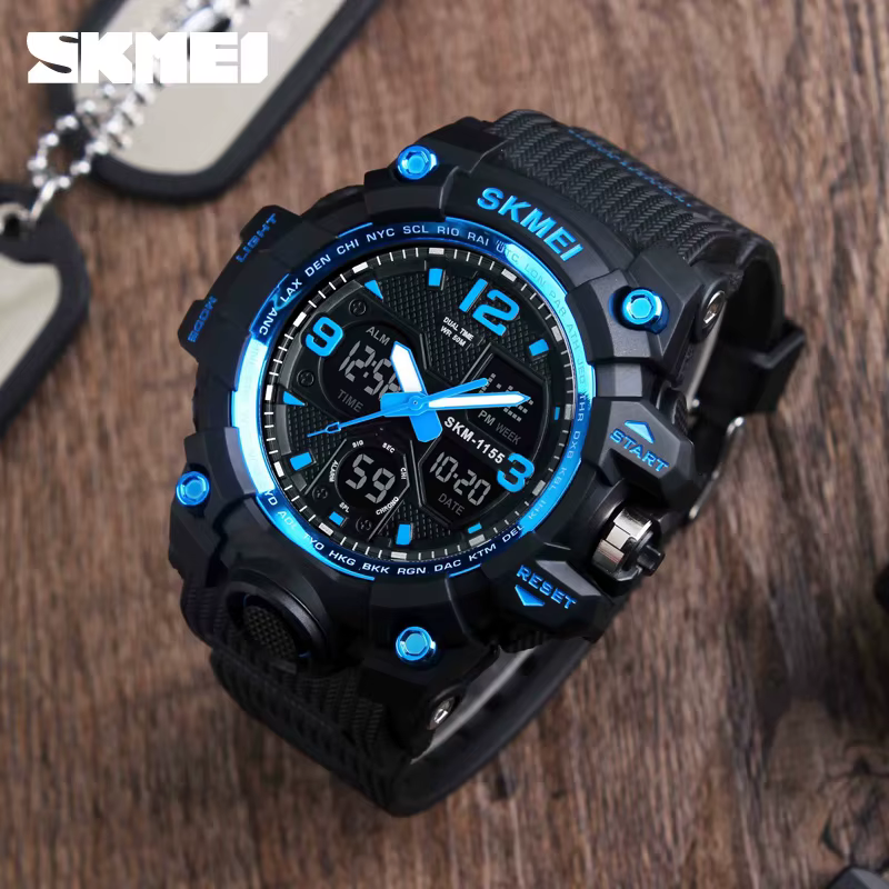 SKMEI Mode Sport Électronique Montres Pour Hommes Antichoc Étanche Numérique
