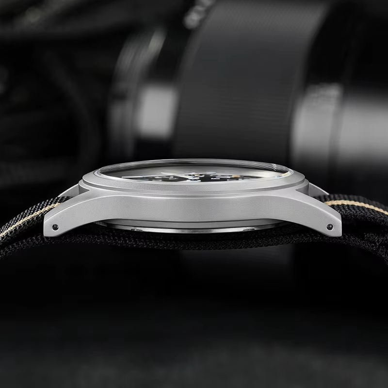 Militado ML05 38mm montre à Quartz mis5 2035/Ronda 515 mouvement montres bombé saphir cristal lumineux 100m