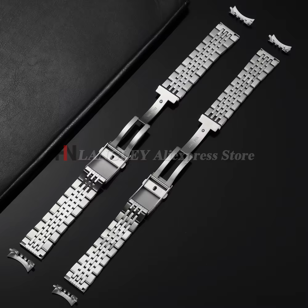 Bracelet de montre en acier inoxydable massif
