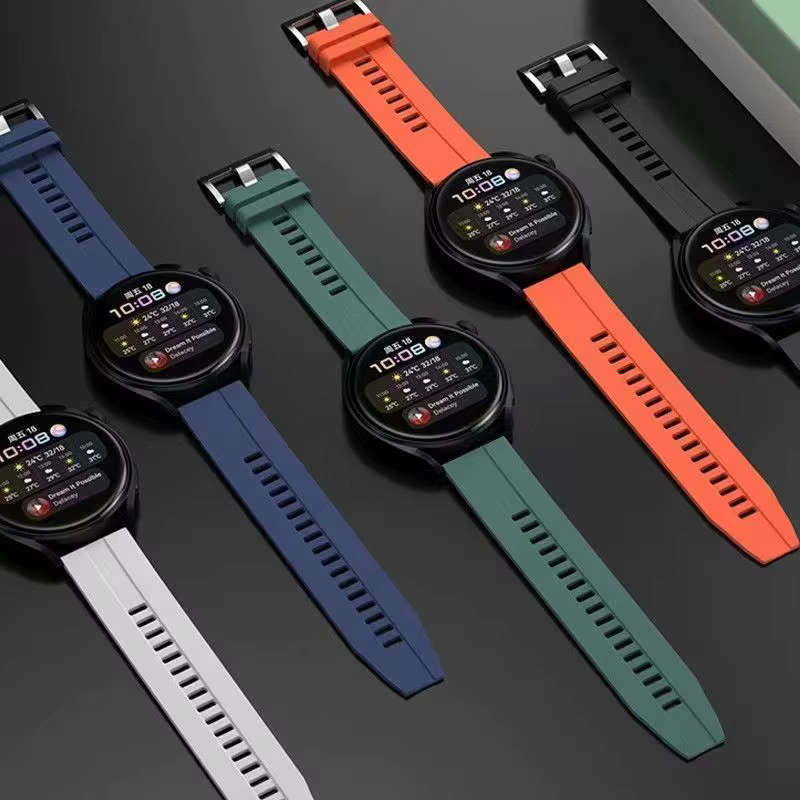 Bracelet de montre en Silicone