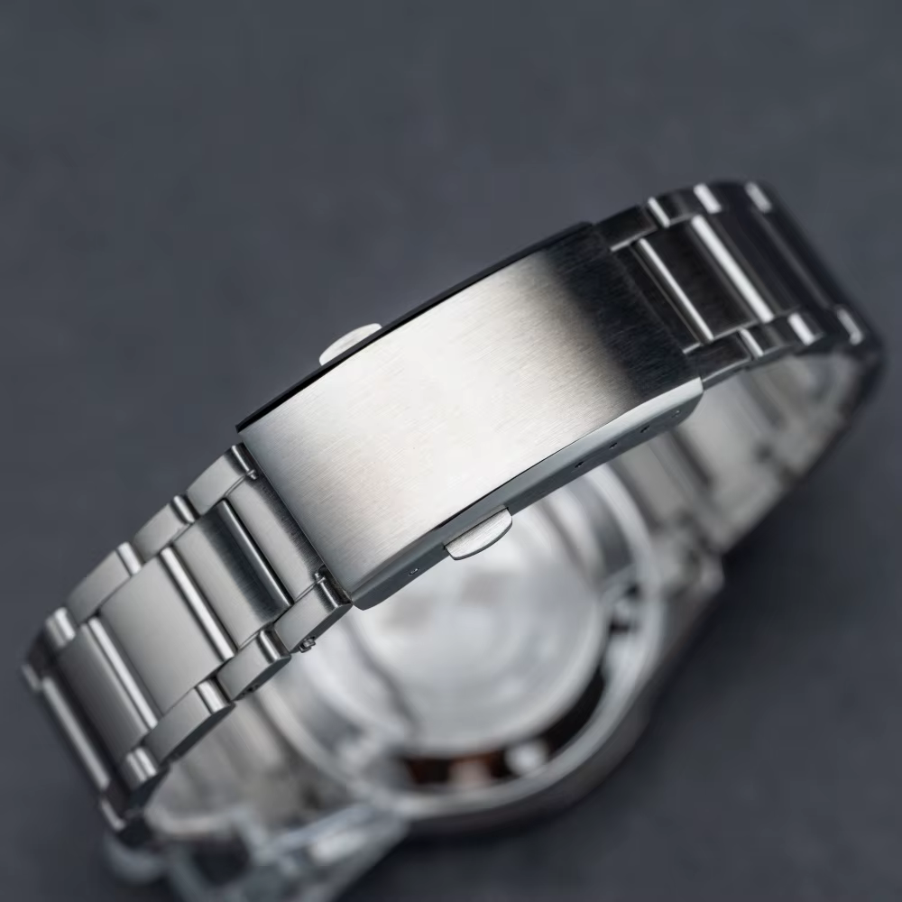 Proxima PX1697 39mm hommes montre émail blanc cadran bulle saphir PT5000 automatique mécanique Vintage montres 20Bar lumineux