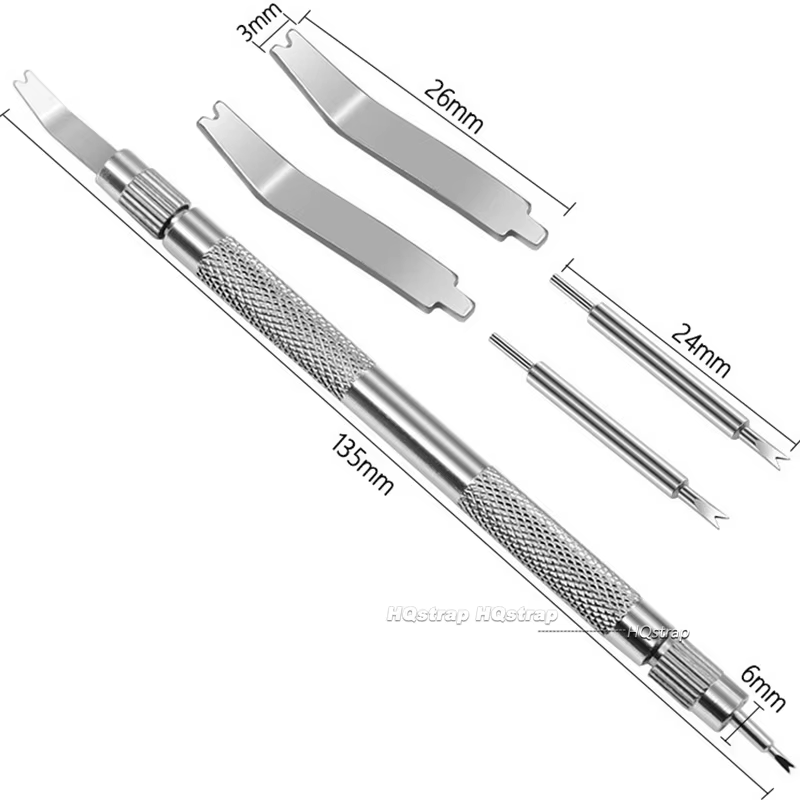 Dissolvant de maillons de bracelet de montre