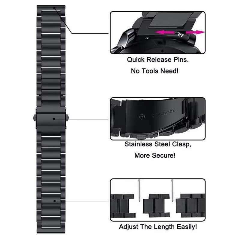 Bracelet pour Samsung Galaxy Watch 46mm 42mm