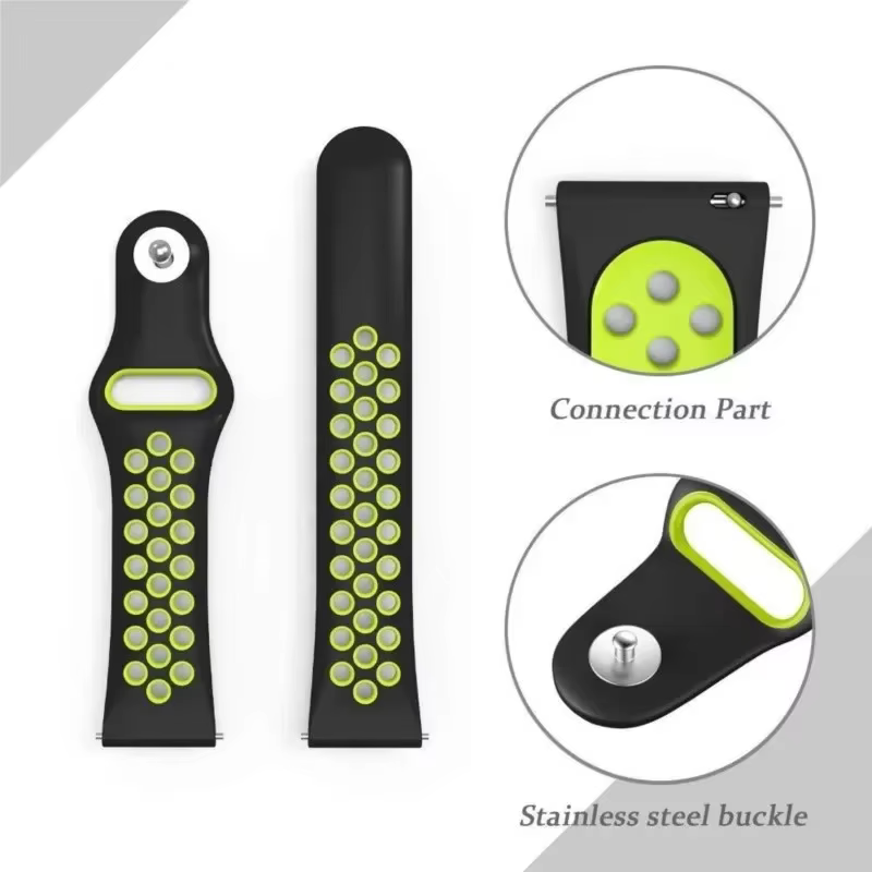 Bracelet de montre en Silicone