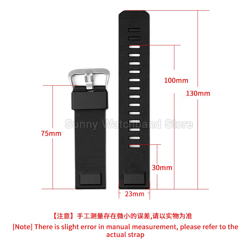 Bracelet de montre en caoutchouc pour Casio PRO TREK série PRT-B50/B70 PRW-35/51/61Y